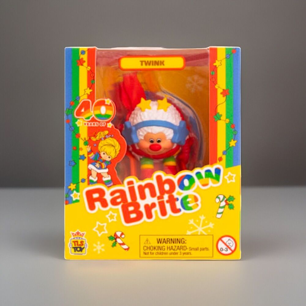 🔥RAINBOW BRITE TWINK Figure Holiday Winter Christmas Collection CheeBee TLS 🔥